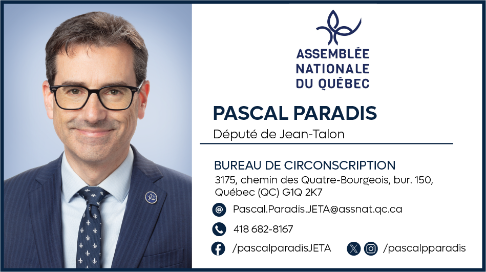 Pascal Paradis visuel officiel